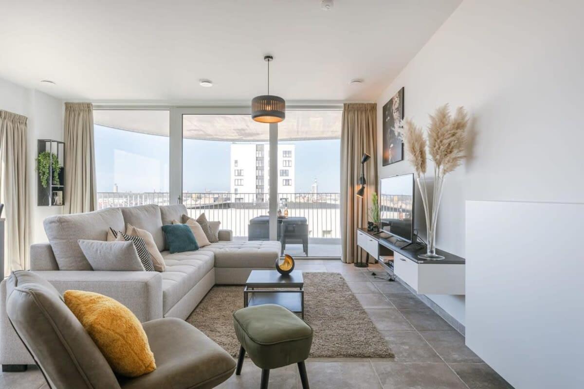 Huswell - Bright Apartment With Seaview Bredene Extérieur photo